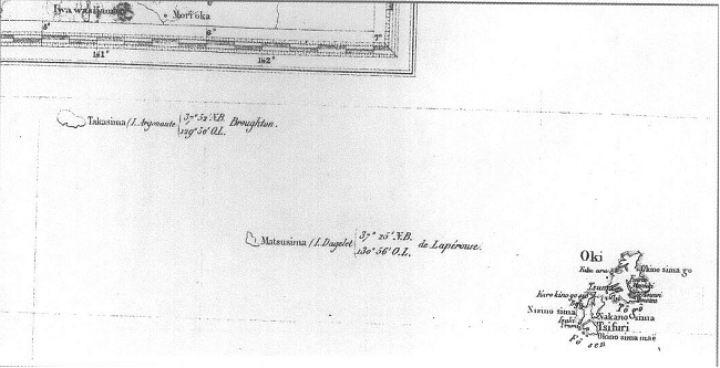Siebold's 1840 map